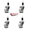Service Caster 3'' Nylon Wheel Swivel 1-1/2'' Expanding Stem Caster Set, 4PK SCC-EX20S314-NYS-112-4 - alternate 4